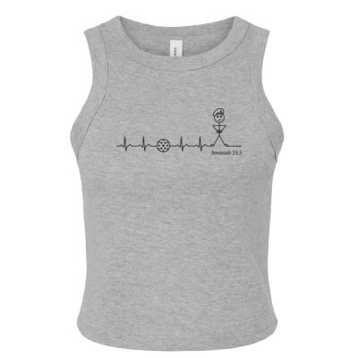 Taeyobox Women Tank with Pickle ECG Design Thumbnail