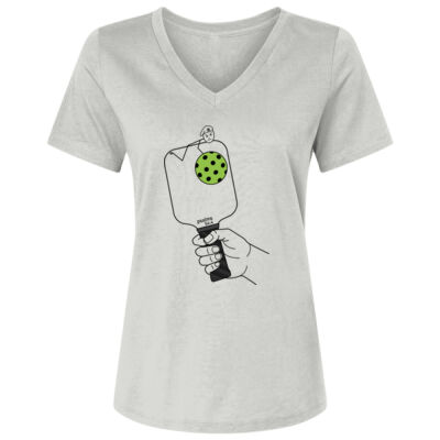 Taeyobox V Neck supper Cotton t-Shirt with Printed Design Thumbnail